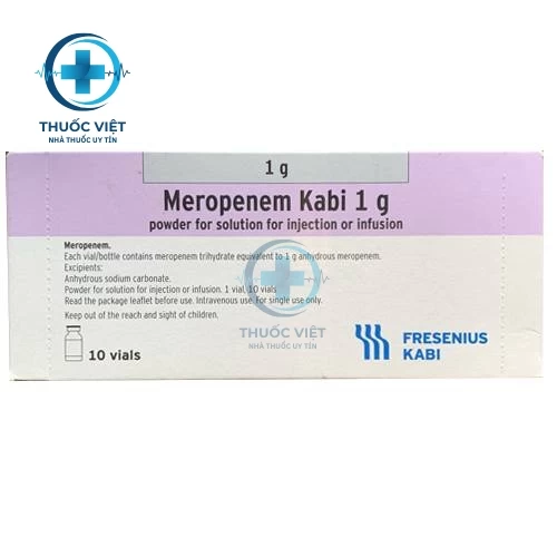 Thuốc Meropenem Kabi 1g - ACS Dobfar S.P.A