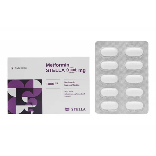 Thuốc Metformin Stella 1000 mg