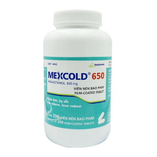 Thuốc Mexcold 650 - Imexpharm