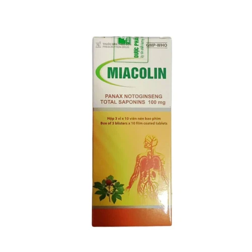 Thuốc Miacolin 100 mg - Hoa linh