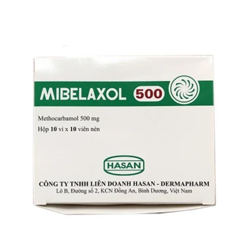 Thuốc Mibelaxol 500 - Hasan Dermapharm