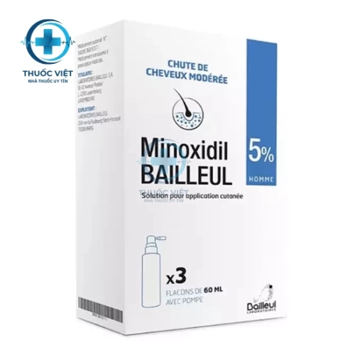 Thuốc Minoxidil 5% Bailleul