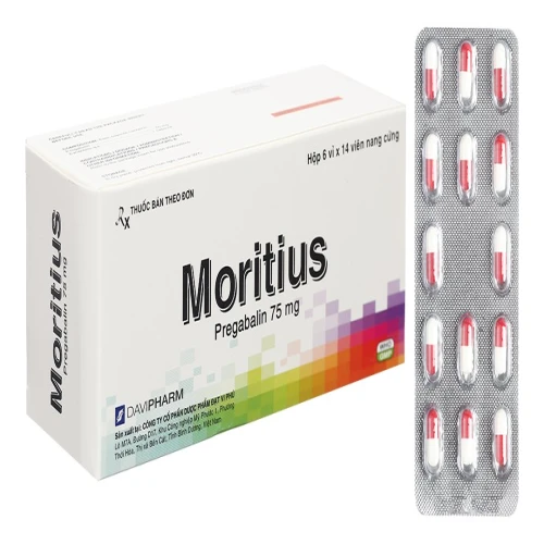 Thuốc Moritius 75mg - Đạt Vi Phú