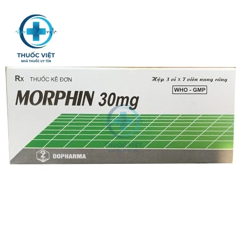 Thuốc Morphin 30 mg - TW 2