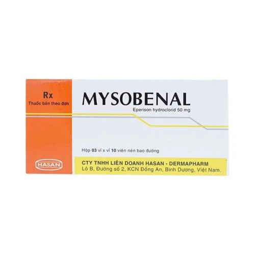 Thuốc Mysobenal 50mg - Hasan Dermapharm