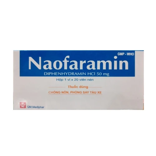 Thuốc Naofaramin 50mg - Eczacibasi Monrol Nukleer Urunler Sanayi Ve Ticaret A.S