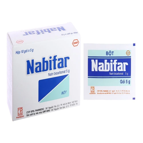 Thuốc Natri Bicarbonat 5g - VIDIPHA