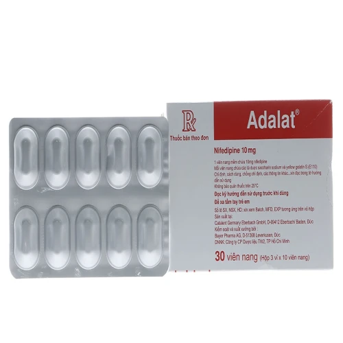 Thuốc Nifedipin 10mg - Nam Hà