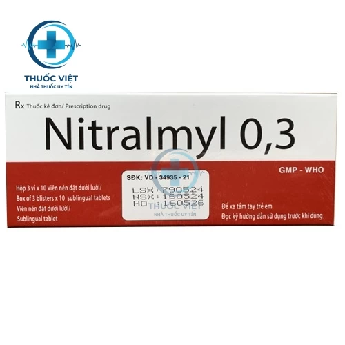 Thuốc Nitralmyl 0,3 - Dược phẩm Hà Tây