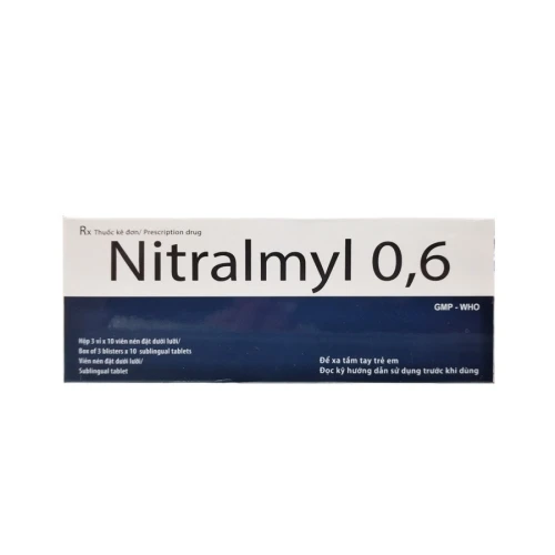 Thuốc Nitralmyl 0,6 - Dược phẩm Hà Tây