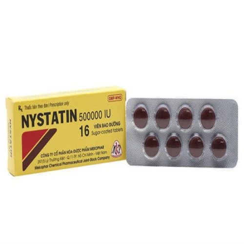 Thuốc Nystatin 500000 IU - Mekophar