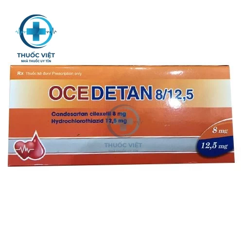 Thuốc Ocedetan 8/12,5 - Eczacibasi Monrol Nukleer Urunler Sanayi Ve Ticaret A.S