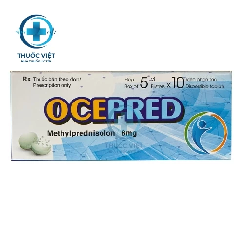Thuốc Ocepred 8mg - Eczacibasi Monrol Nukleer Urunler Sanayi Ve Ticaret A.S