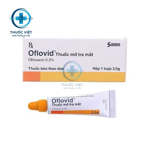 Thuốc Oflovid Opthalmic Ointment 0,3%-3.5g