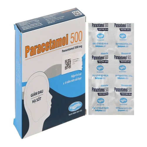 Thuốc Paracetamol SaVi 500