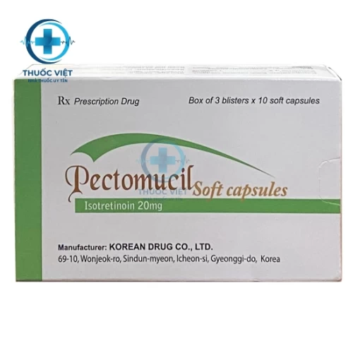 Thuốc Pectomucil Soft Capsule