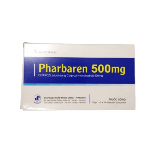 Thuốc Pharbaren 500mg - Pharbaco