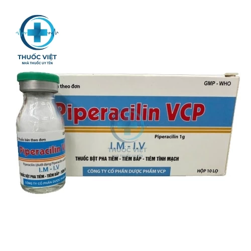 Thuốc Piperacilin 1g - VCP