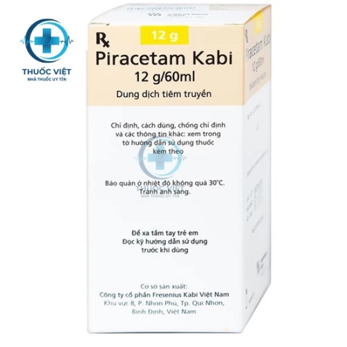 Thuốc Piracetam Kabi 12g/60ml