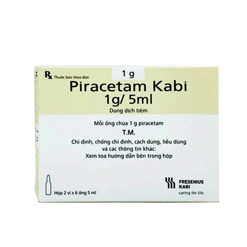 Thuốc Piracetam Kabi 1g/5ml