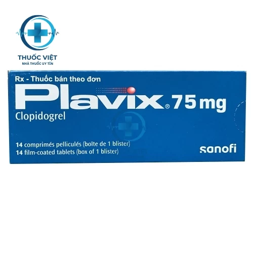 Thuốc Plavix 75mg - Sanofi Winthrop Industrie