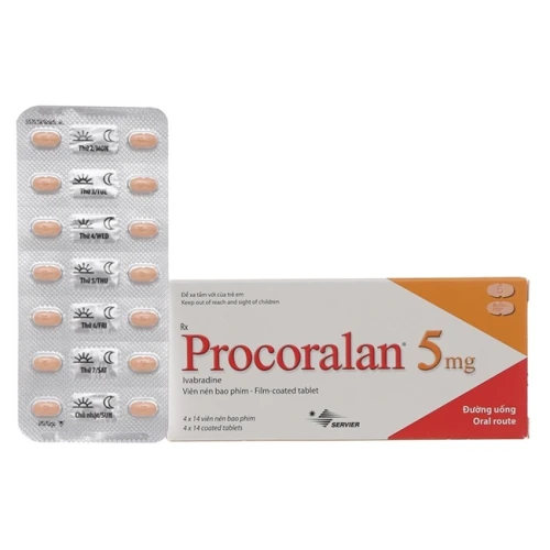 Thuốc Procoralan Ivabradine 5mg