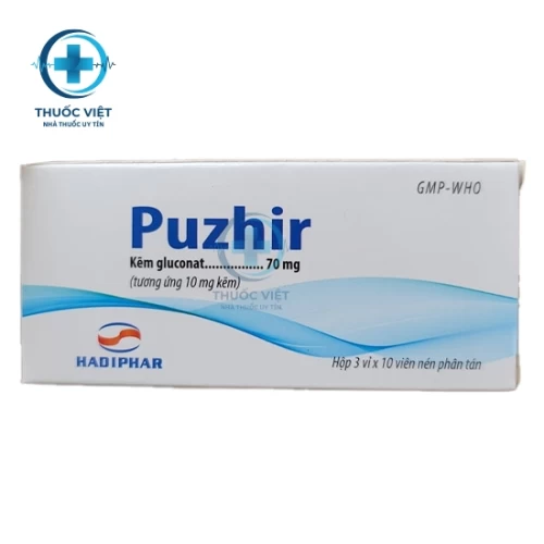 Thuốc Puzhir 70mg - Hadiphar