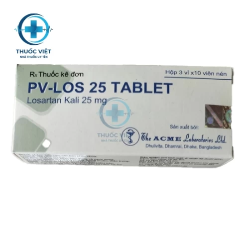 Thuốc PV-LOS 25 Tablet - Acme Formulation Pvt. Ltd