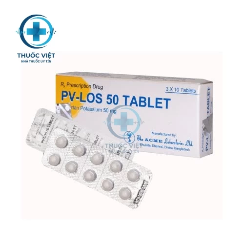 Thuốc PV-LOS 50 Tablet - Acme Formulation Pvt. Ltd