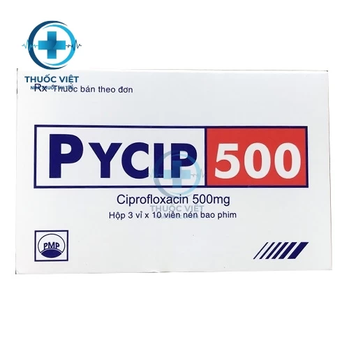 Thuốc Ciprofloxacin 500mg - Pymepharco