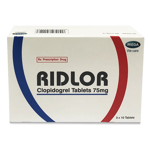 Thuốc Ridlor 75mg Clopidogrel