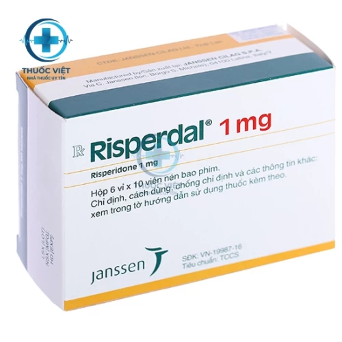 Thuốc Risperdal Risperidone 1mg