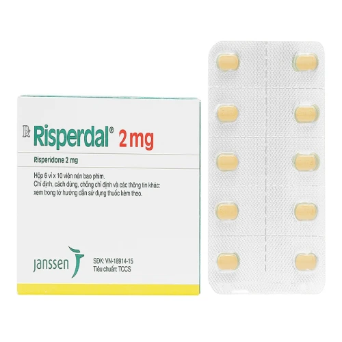 Thuốc Risperdal 2mg - Janssen - Cilag