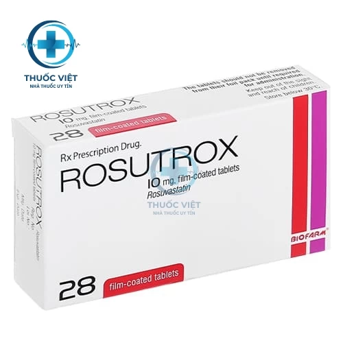 Thuốc Rosutrox 10mg - Biofarm Sp. zo.o