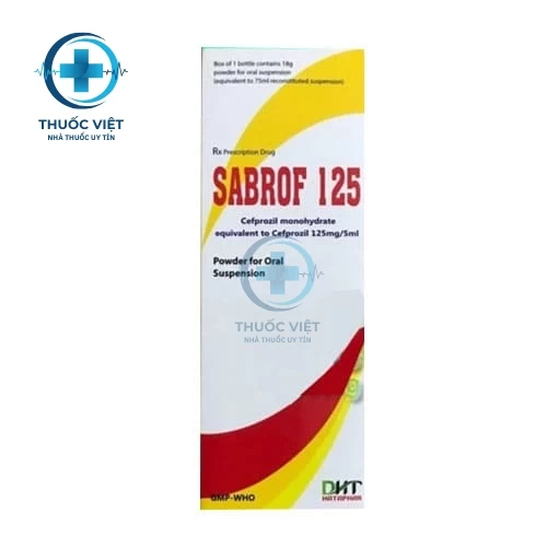 Thuốc Sabrof 125 - Dược phẩm Hà Tây