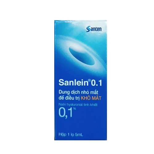 Thuốc Sanlein 0,1 - Santen Pharmaceutical Co., Ltd