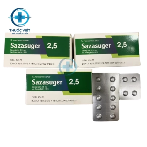 Thuốc Sazasuger 2,5 - Pharbaco