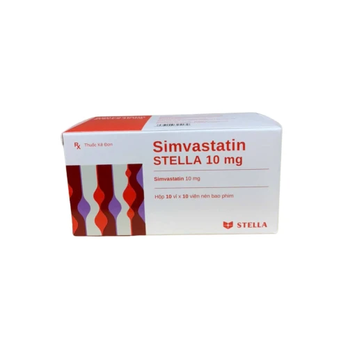 Thuốc Simvastatin Stella 10 mg