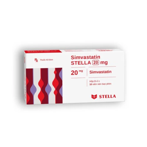 Thuốc Simvastatin Stella 20 mg