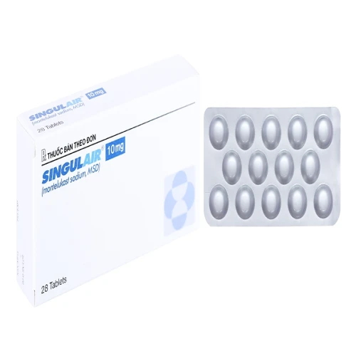 Thuốc Singulair 10mg - Merck sharp & Dohme Corp