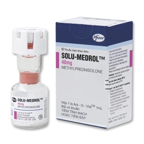 Thuốc Solu - Medrol 500mg - Pfizer Pharmaceuticals