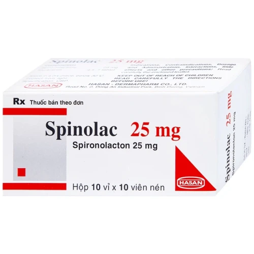 Thuốc Spinolac 25 mg - Ha san - Dermapharm