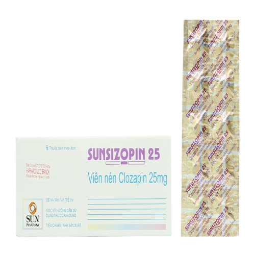 Thuốc Sunsizopin 25 - Sun Pharmaceutical Industries Ltd