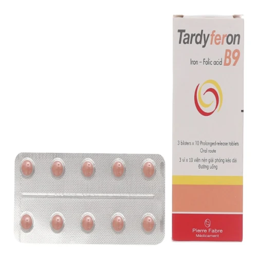 Thuốc Tardyferon B9 - Pierre Fabre Medicament production