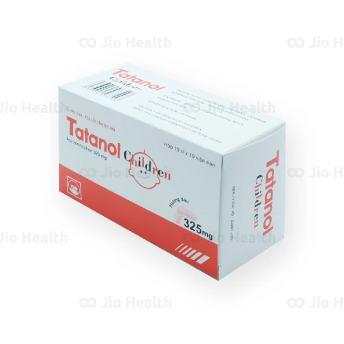 Thuốc Tatanol children 325 mg