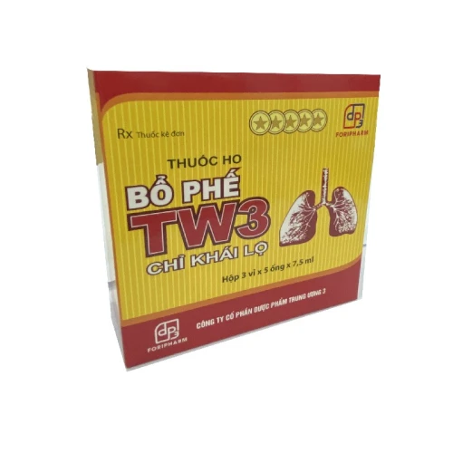 Thuốc ho bổ phế TW3 - TW 3