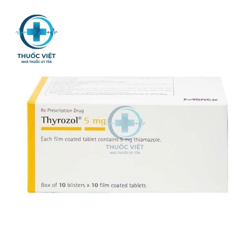 Thuốc Thyrozol 5mg - Merck Healthcare