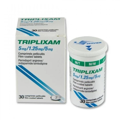 Thuốc TRIPLIXAM 5mg/1.25mg/5mg