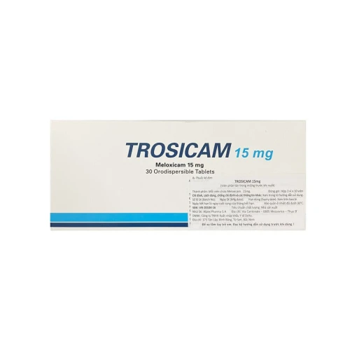 Thuốc Trosicam 15mg - Eczacibasi Monrol Nukleer Urunler Sanayi Ve Ticaret A.S