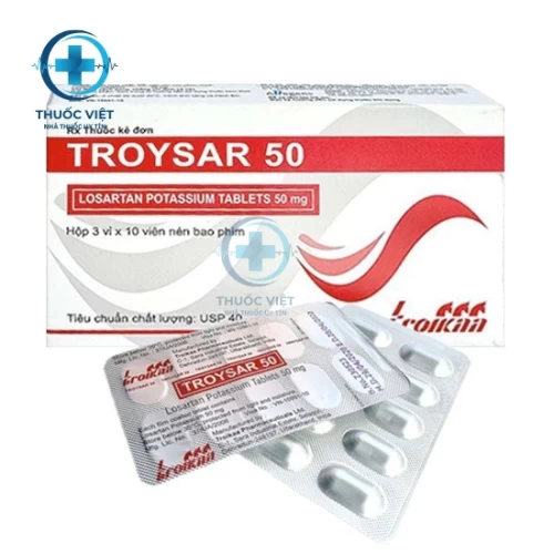 Thuốc Troysar 50 - Eczacibasi Monrol Nukleer Urunler Sanayi Ve Ticaret A.S